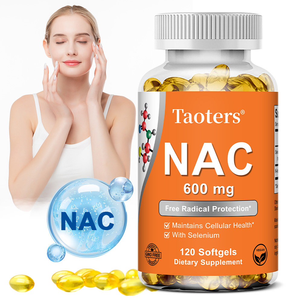 Nac N Acetyl Cysteine - 600mg N-Acetyl Cysteine Capsules, Advanced Antioxidant,