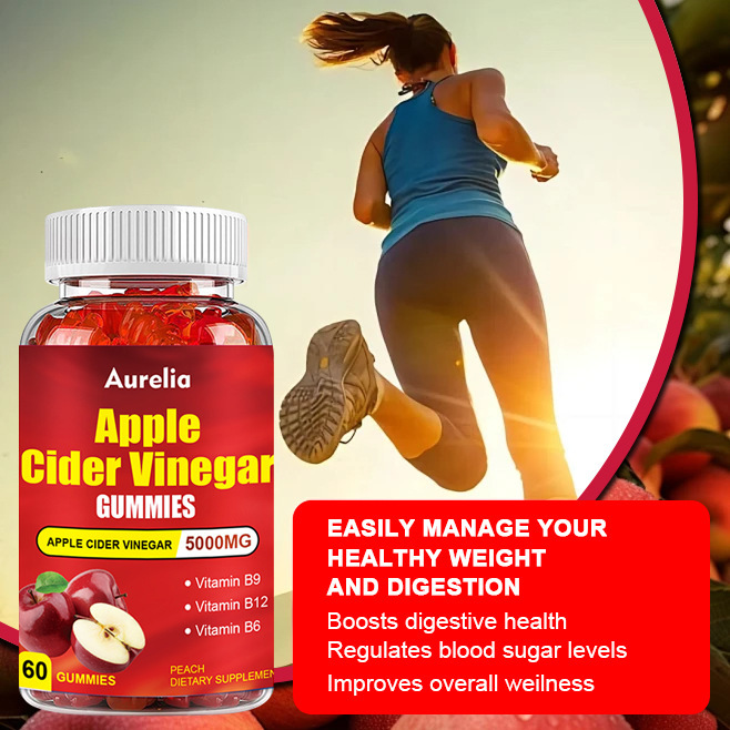 Apple Cider Vinegar Pill - Apple cider vinegar gummies promote digestion
