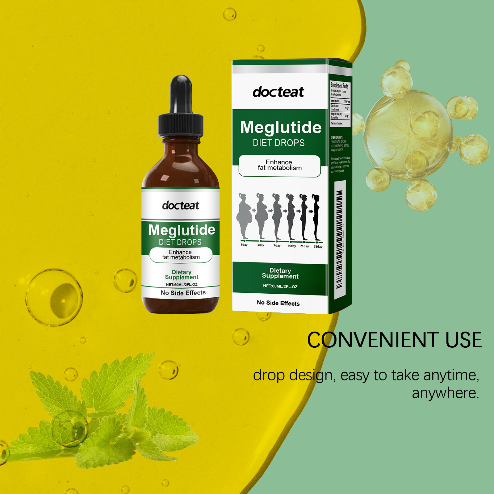 DOCTEAT Quick Slimming Drops B – Nutrition Physical Fitness recenzja i cena