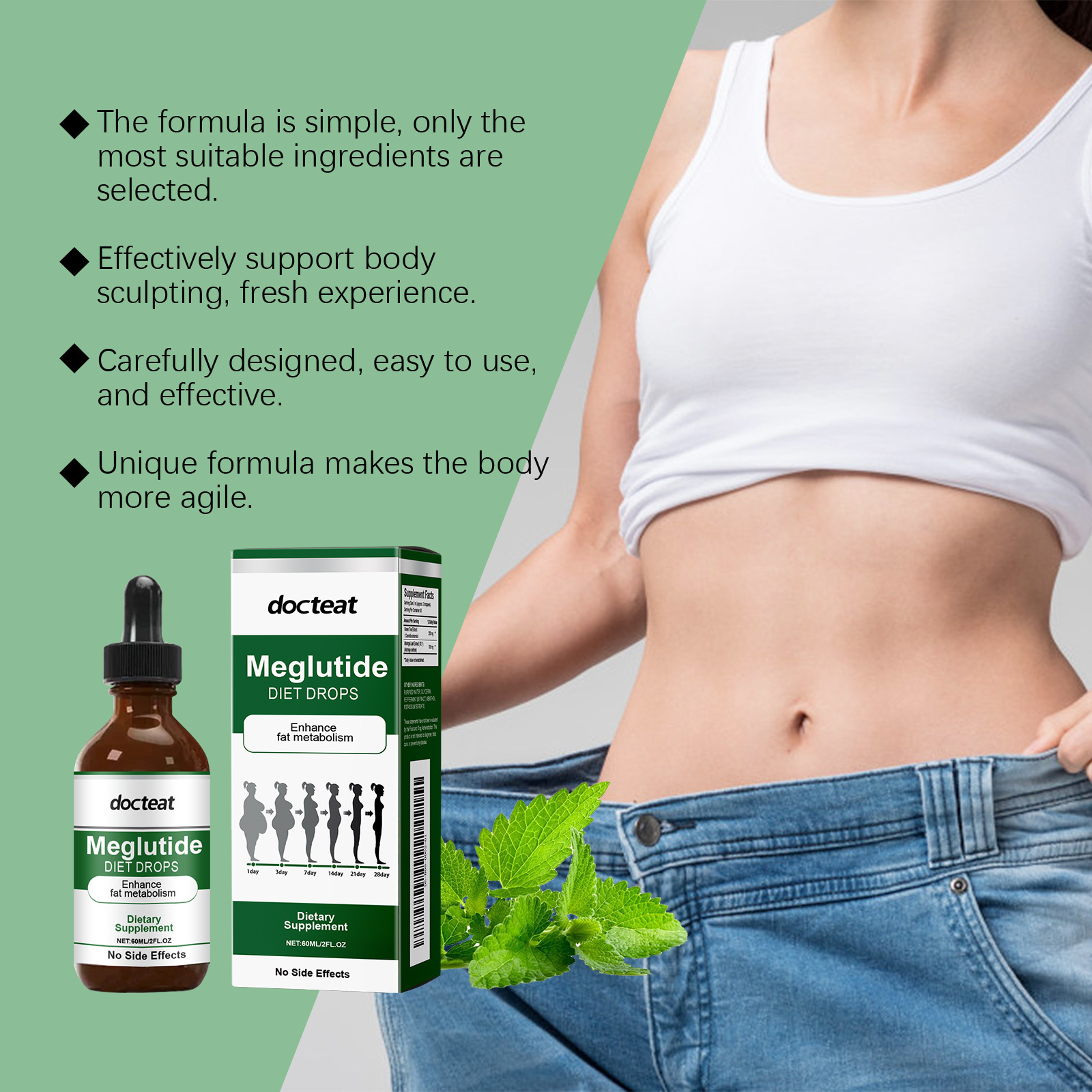 DOCTEAT Quick Slimming Drops B – Nutrition Physical Fitness recenzja i cena
