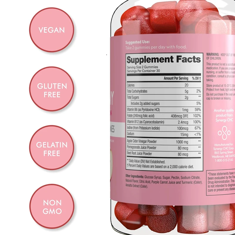 60 Count Apple Cider Vinegar G – Apple Cider Vinegar Pill recenzja i cena