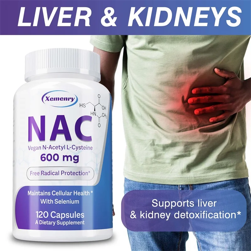 NAC Capsules 600mg - Support S – Nac N Acetyl Cysteine recenzja i cena