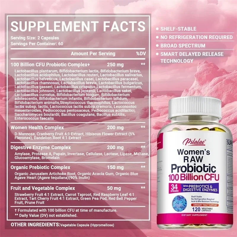 Raw Probiotics for Women - Pro – Probiotics Women Health recenzja i cena