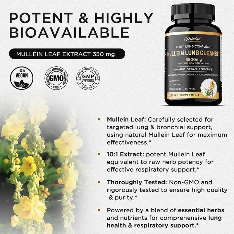 Mullein Lung Cleansing - Smoke – Nac N Acetyl Cysteine recenzja i cena
