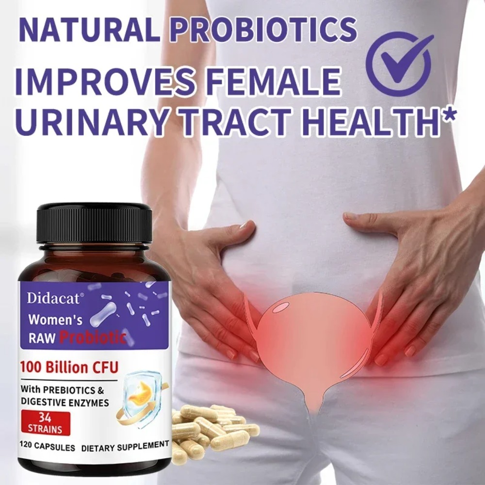 Women's Raw Probiotics 100 Bil – Probiotics Women Health recenzja i cena