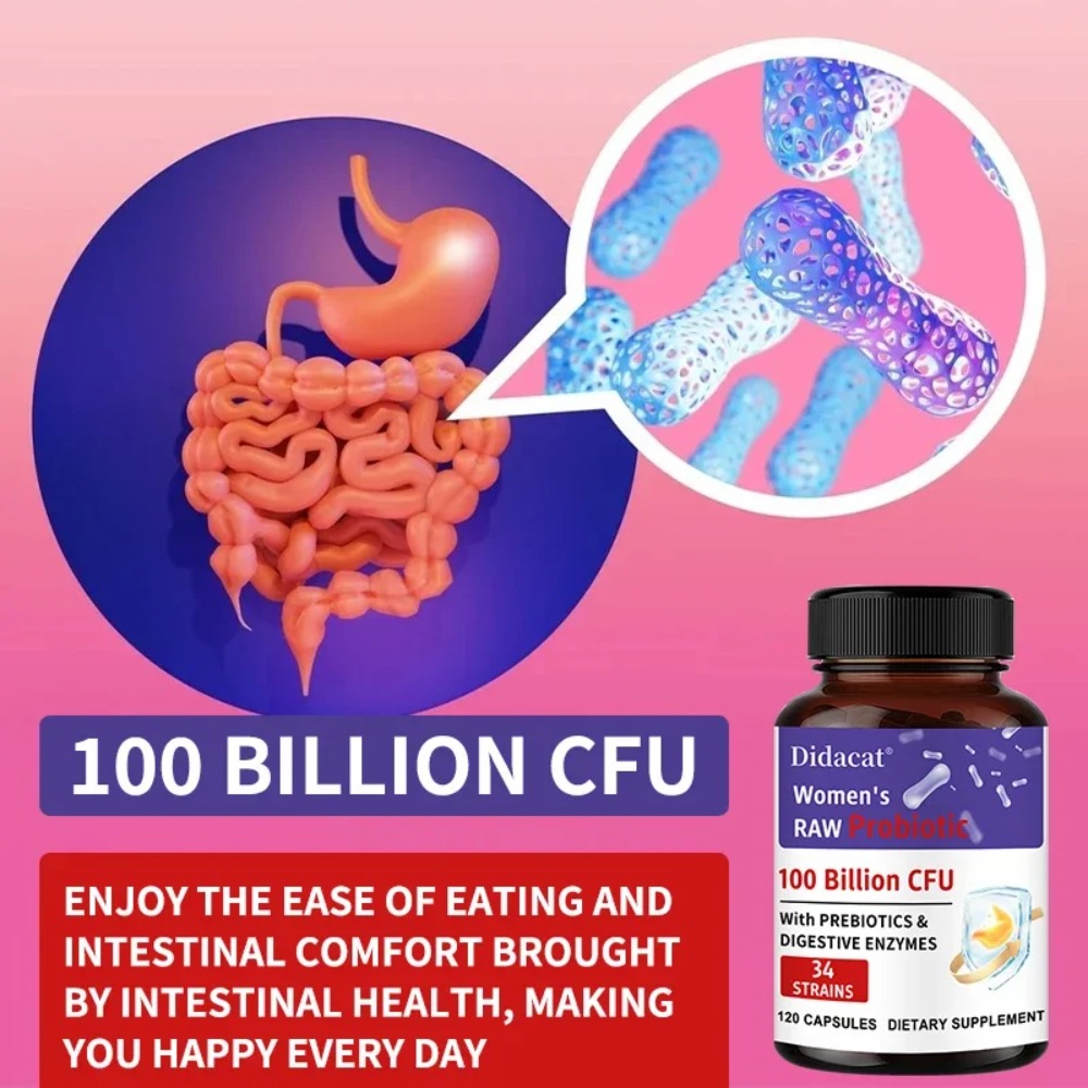 Women's Raw Probiotics 100 Bil – Probiotics Women Health recenzja i cena