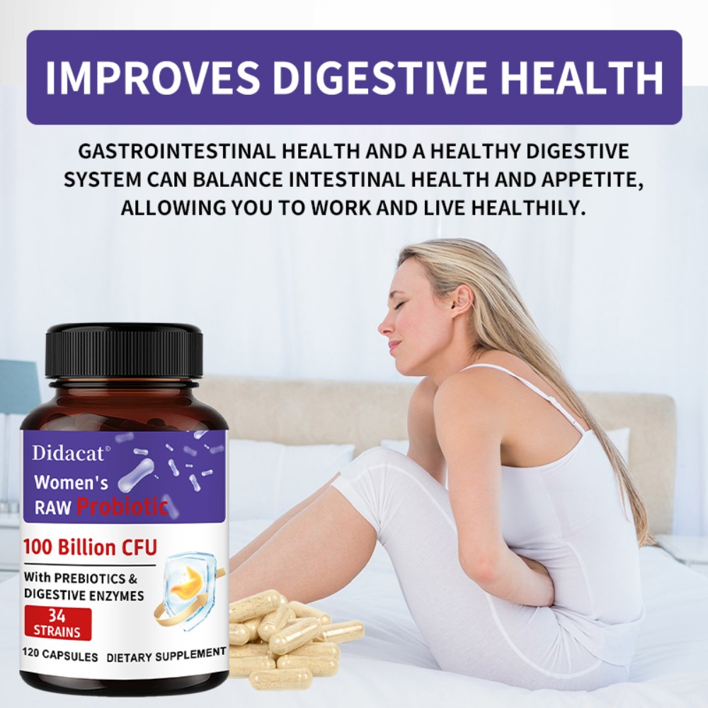 Women's Raw Probiotics 100 Bil – Probiotics Women Health recenzja i cena