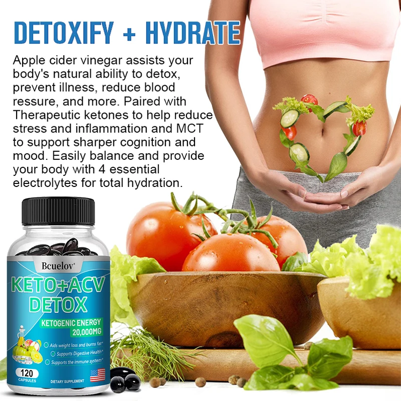 Bcuelov 100% Natural and Organ – Apple Cider Vinegar Pill recenzja i cena