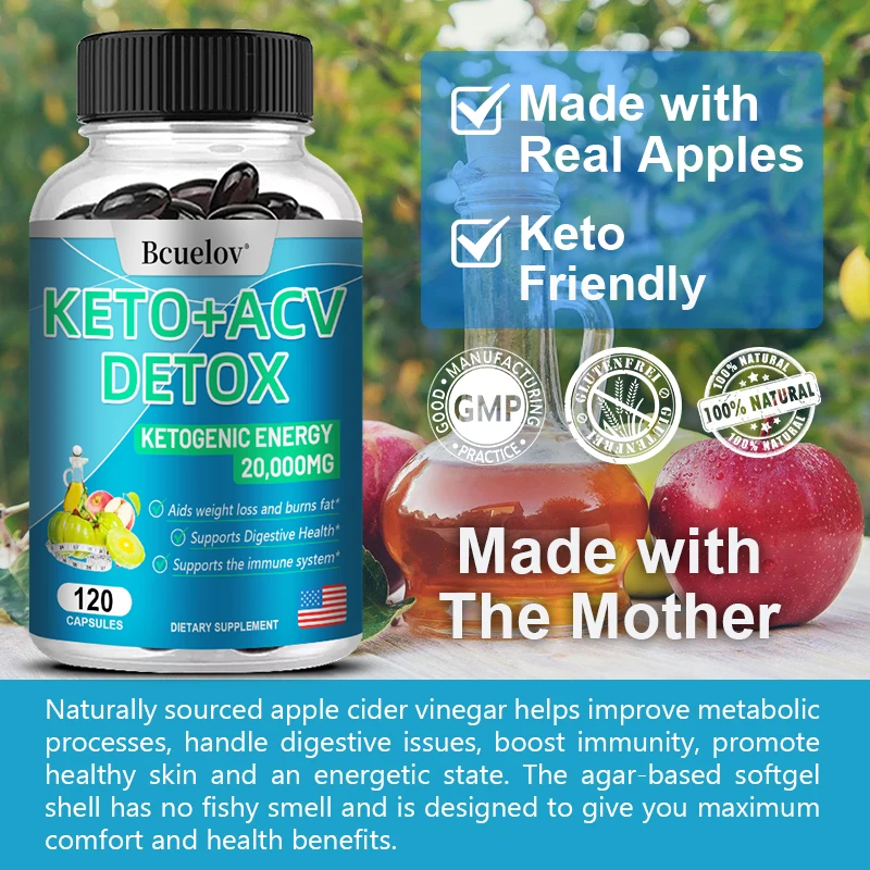Bcuelov 100% Natural and Organ – Apple Cider Vinegar Pill recenzja i cena