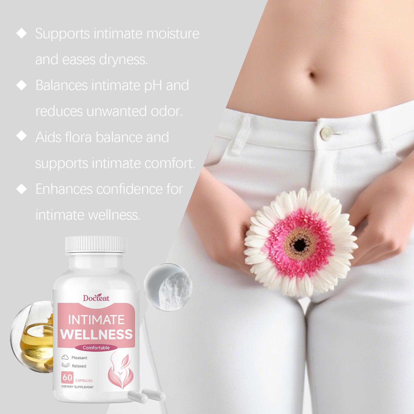 DOCTEAT Women Probiotic Capsul – Probiotics Women Health recenzja i cena