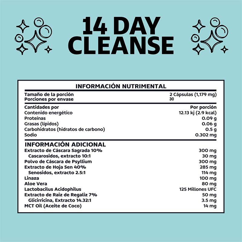 14 Day Cleanse - Contains Senn – Probiotics Women Health recenzja i cena