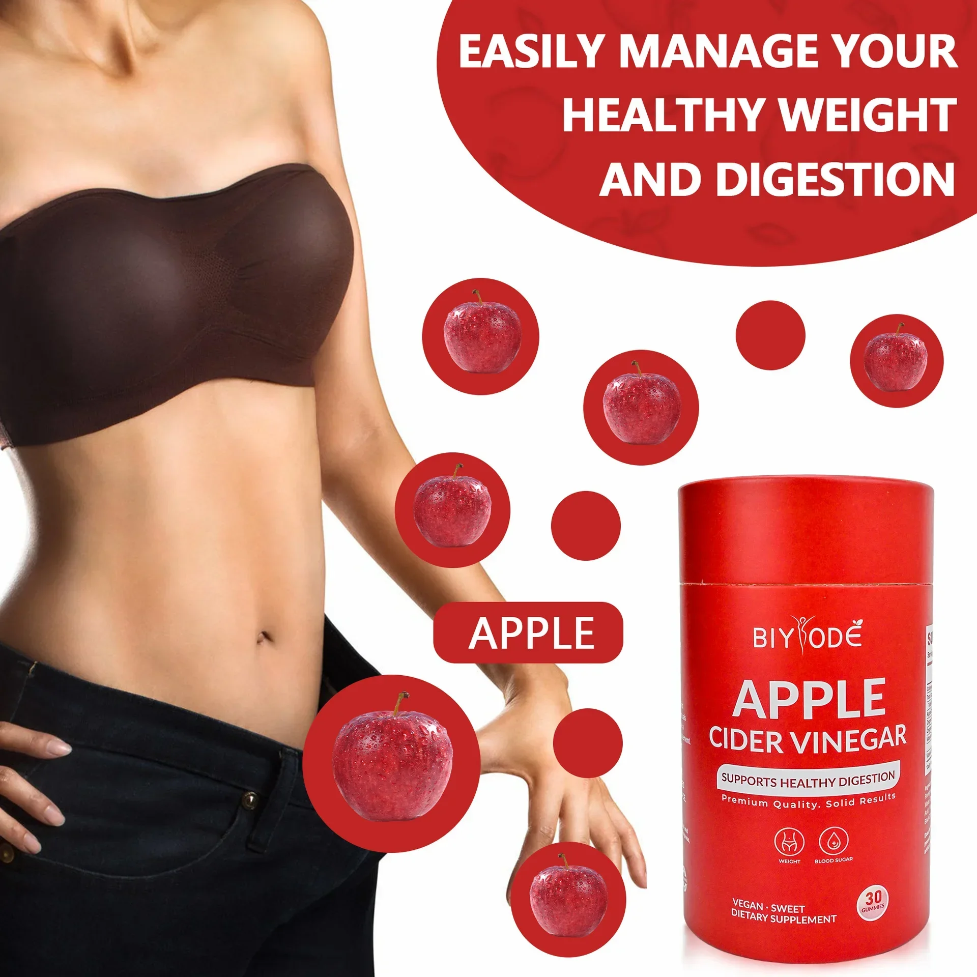 1 bottle of Apple Cider Vinega – Apple Cider Vinegar Pill recenzja i cena