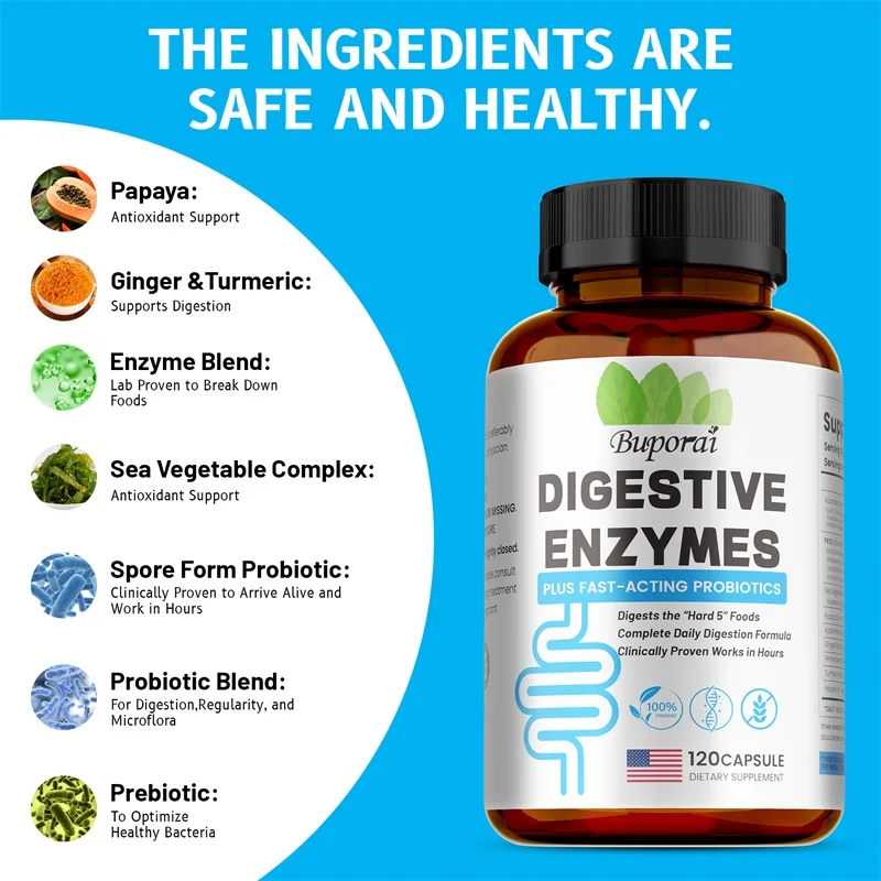 Digestive Enzymes Supplement - – Probiotics Women Health recenzja i cena