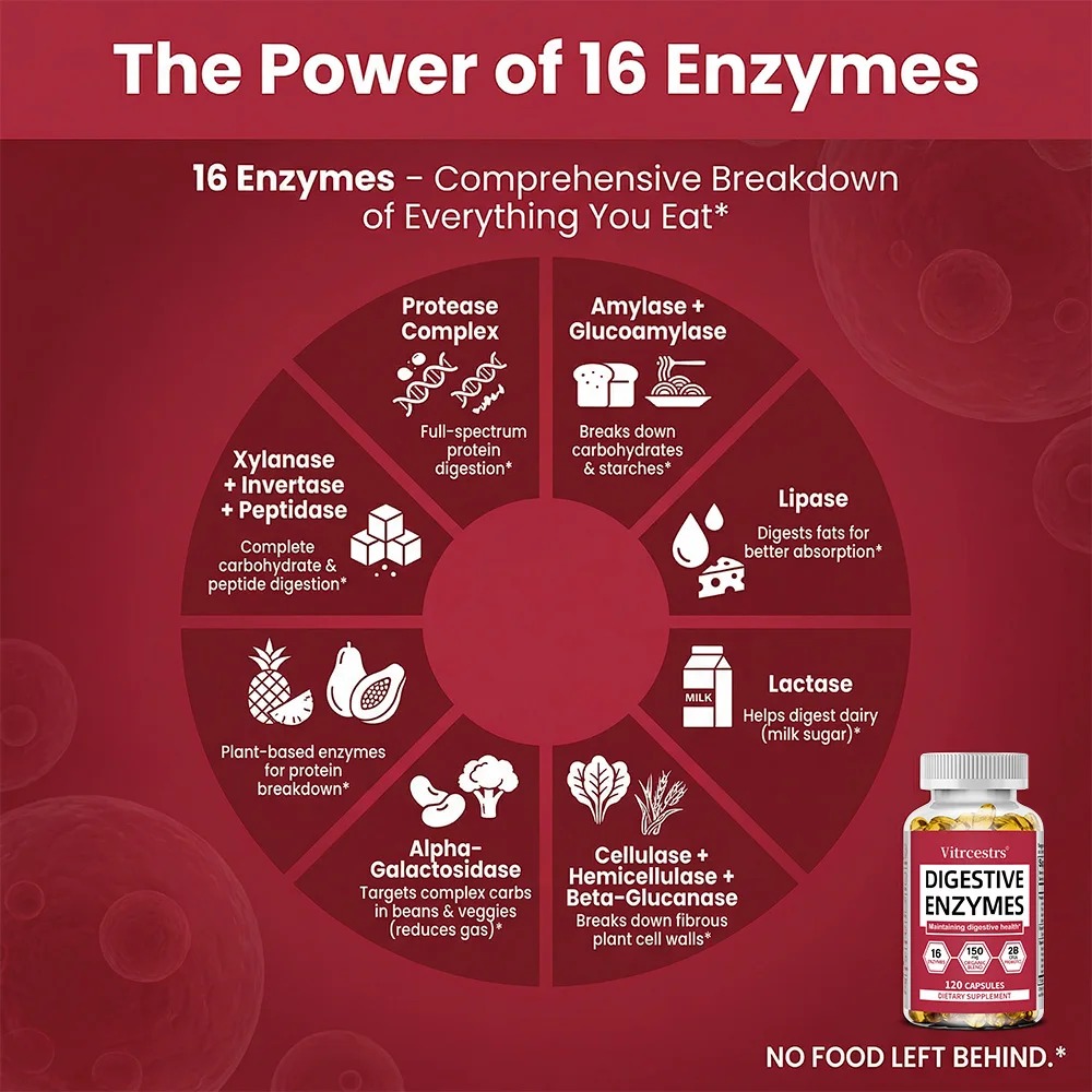 Digestive Enzyme Supplement Ca – Probiotics Women Health recenzja i cena