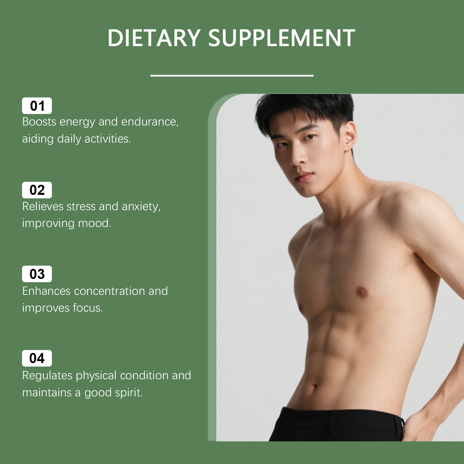 DOCTEAT Men's Health Capsules  – Nutrition Fitness Supplements recenzja i cena
