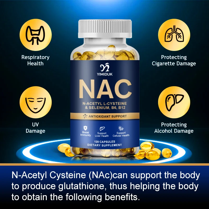 NAC Supplement 120 Capsules  P – Nac N Acetyl Cysteine recenzja i cena