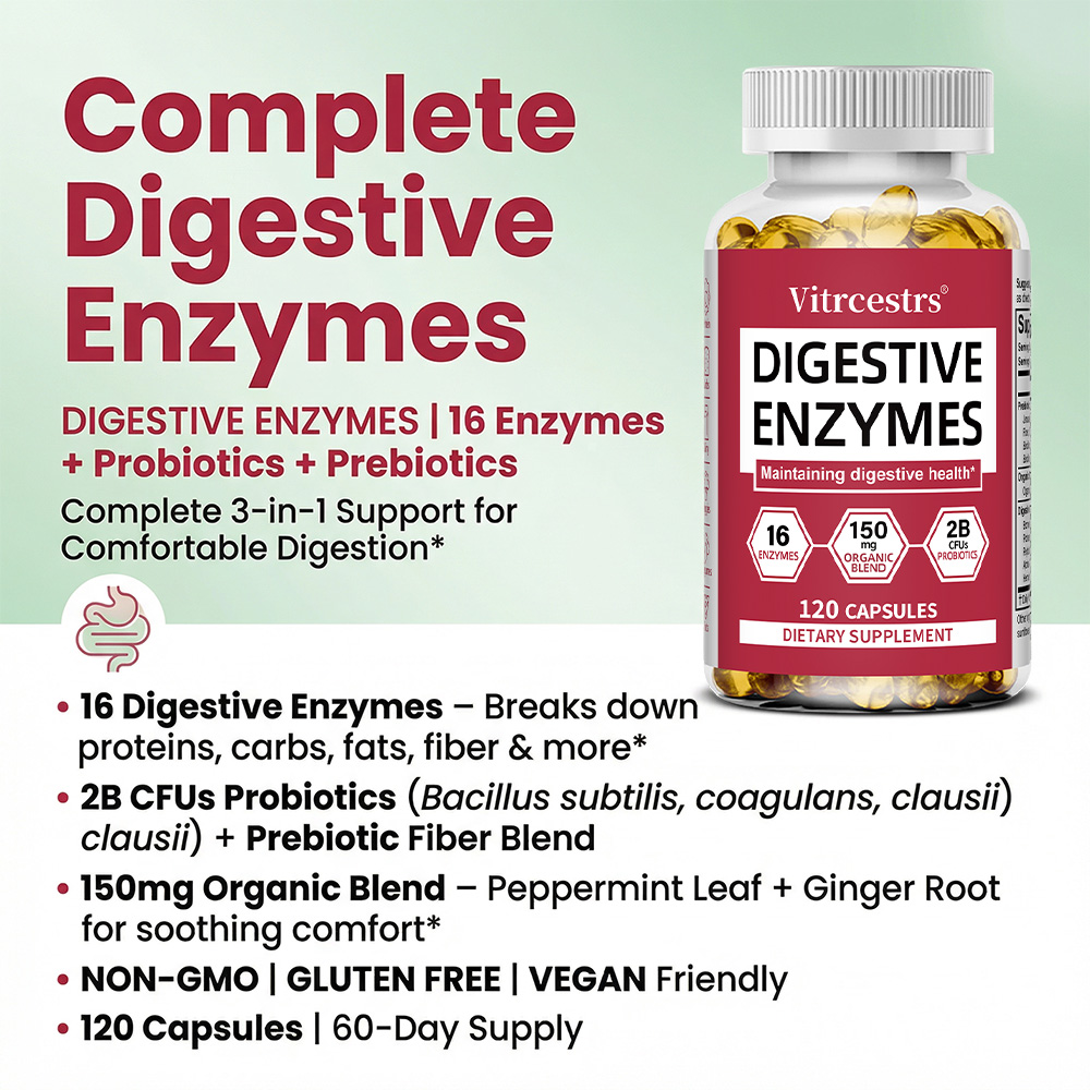 Digestive Enzymes for Gut Heal – Probiotics Women Health recenzja i cena