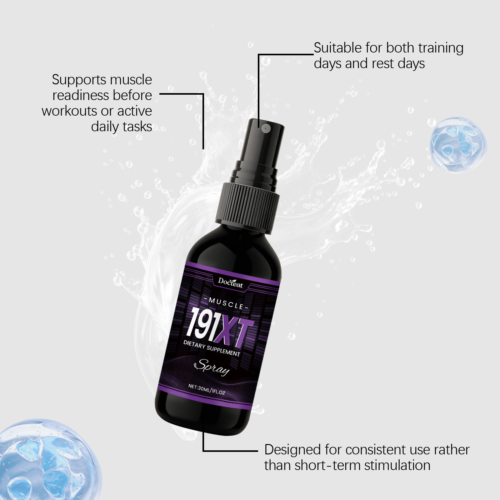 Muscle Growth Spray Enhance Ph – Nutrition Fitness Supplements recenzja i cena