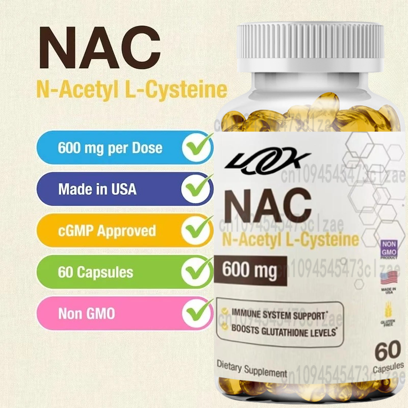 N-acetyl-L-cysteine (NAC) 600m – Nac N Acetyl Cysteine recenzja i cena
