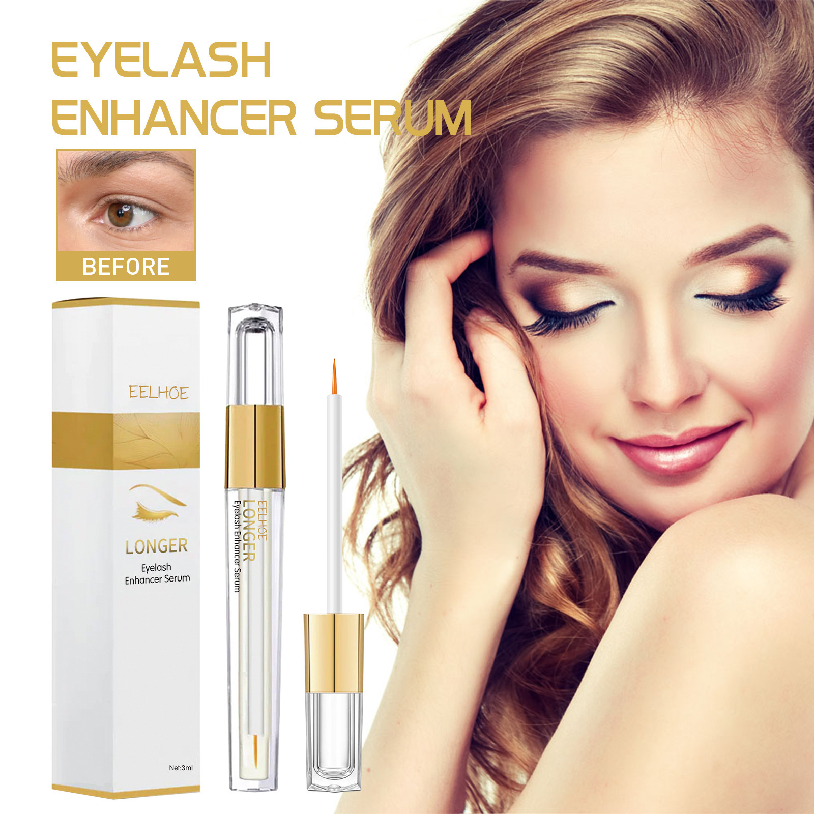 Eelhoe 3ml Eyelash Growth Seru – Lifted Nutrition & Fitness Reviews recenzja i cena