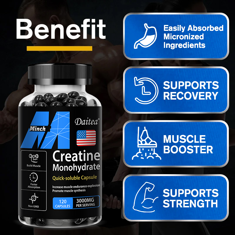 Creatine Monohydrate 3000 Mg-B – Nutrition Fitness Supplements recenzja i cena