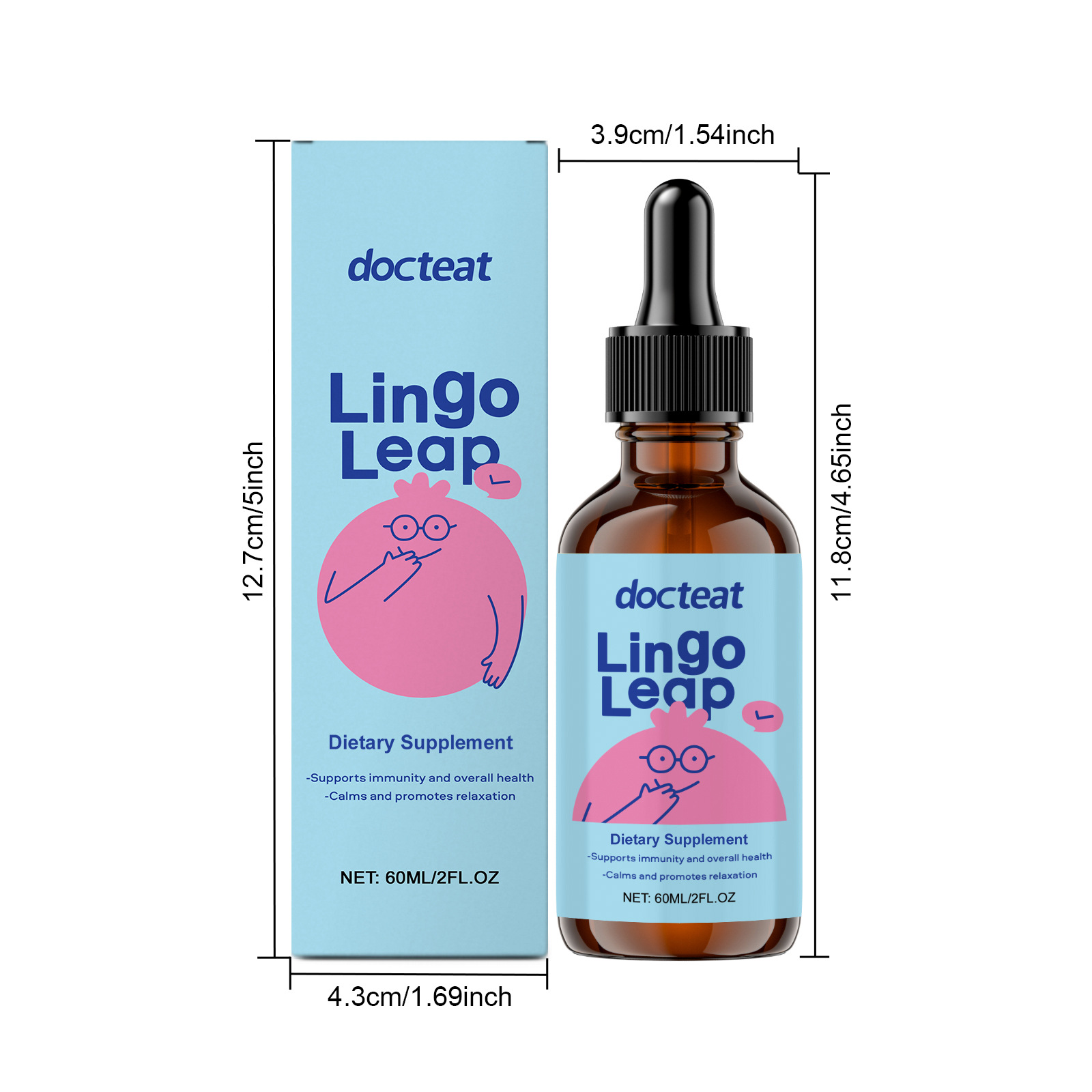 DOCTEAT Body Health Drops Impr – Nutrition Fitness Supplements recenzja i cena