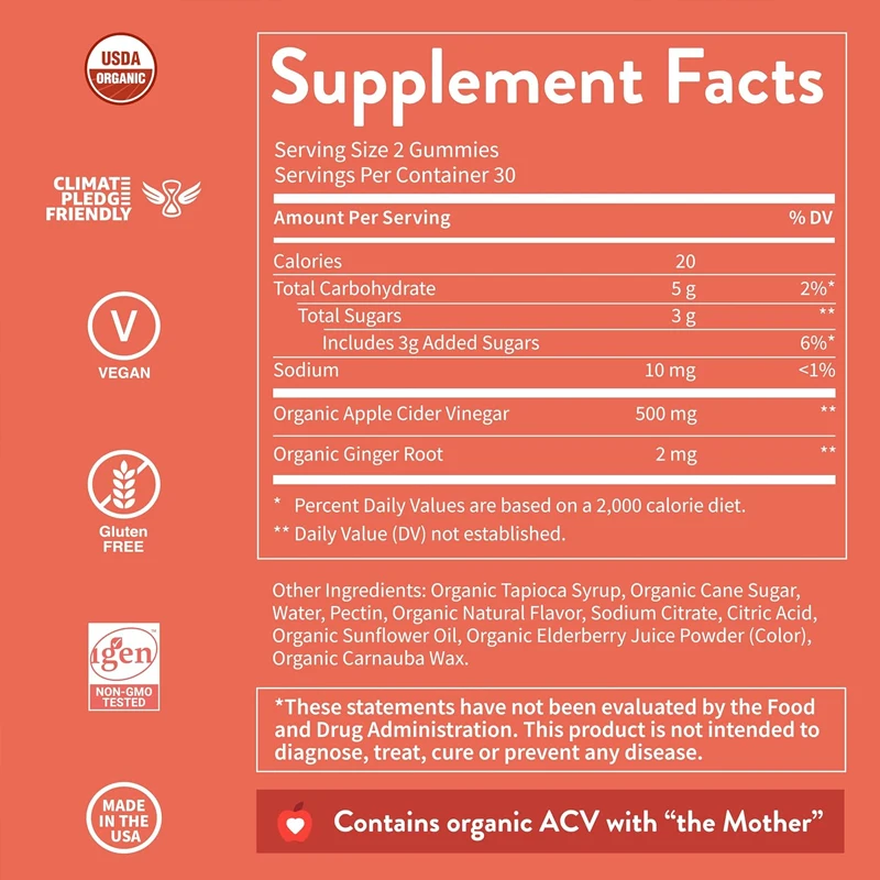 Pure ACV Apple Cider Vinegar G – Apple Cider Vinegar Pill recenzja i cena